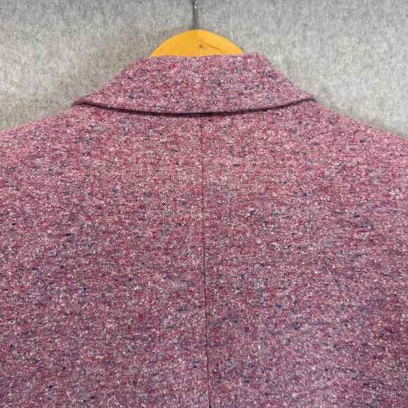Veronica Beard Revolve Beacon Dickey Jacket Orchid Pink Tweed Womens‎ Size 14 - Picture 10 of 16